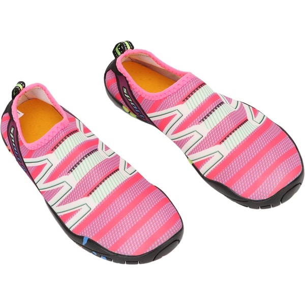 Snabbtorkande skor, gummisula Bekväm att bära Vattenskor Halkfri dräneringsanordning Andas för stranden