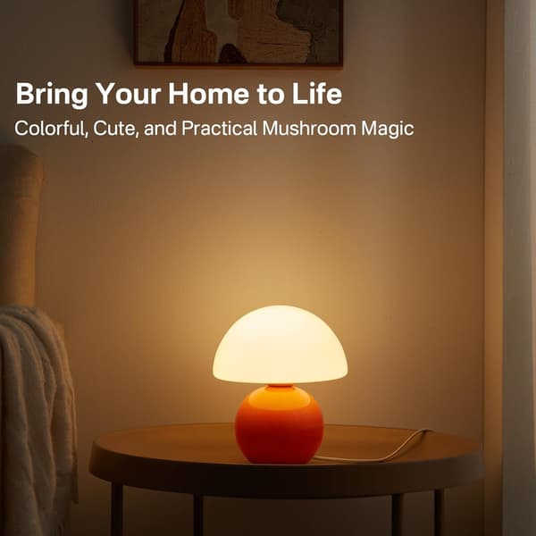 Sopplampe, bordlampe til soverom, kontor, seng, små lamper til stue, nattbord.
