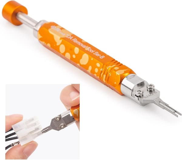 DAP-D173 Ejector Rod Pin Extractor Mini-Fit Jr Molex Micro Fit fjernelsesværktøj til computerreparation, Molex 5557, 5559 serie terminalfjernelsesværktøj