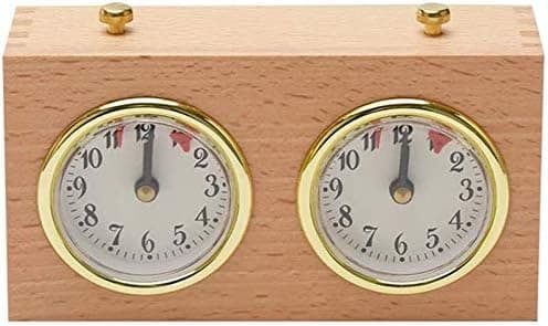 Schackklocka, Professionell Digital Internationell Schacktimer, Retro Trä Nedräkningstimer, Bärbar Internationell Schacktimerklocka för Barn