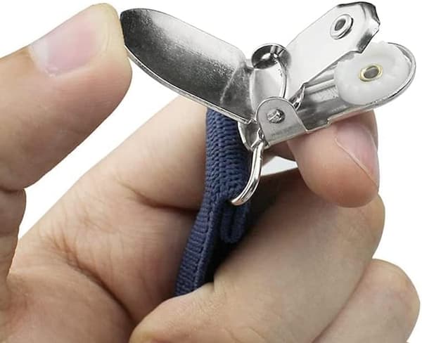 8 st tröjklämmor elastiska, vantklämmor med elastiska band, passformsklämma för kläder, ärmar och vantar för barn och vuxna