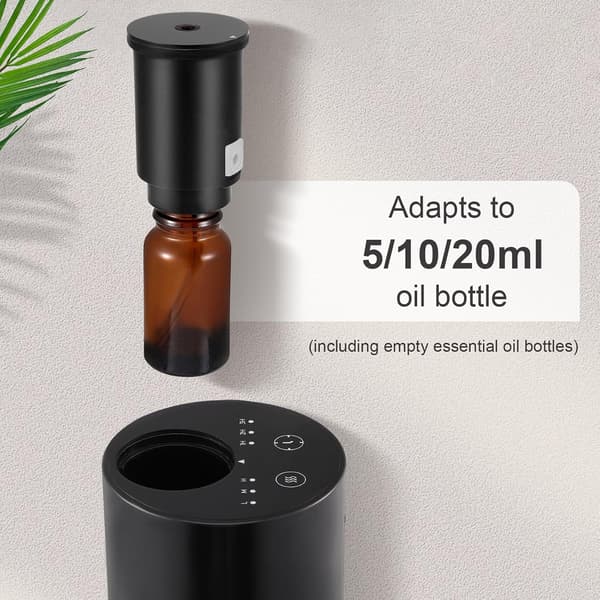 Æterisk Olie Aroma Diffuser, Bil Diffuser Luftfugter, Æterisk Olie Diffuser, USB Genopladelig Vandfri Æterisk Olie Diffuser til Soveværelse, Bil, Kontor