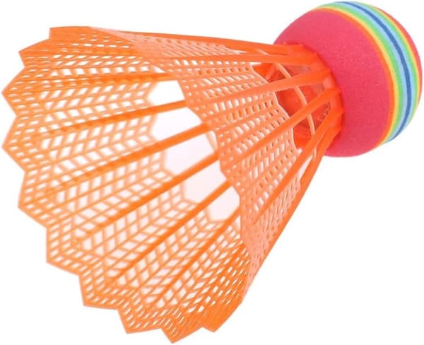 12 st EVA Badminton Regnbåge Bollhuvud Nylon Badminton