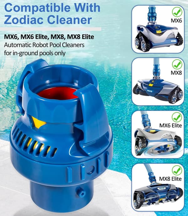 FRV100 Flow Regulator Udskiftningsventil egnet til Zodiac MX6 MX8 Elite Series automatiske poolstøvsugerdele