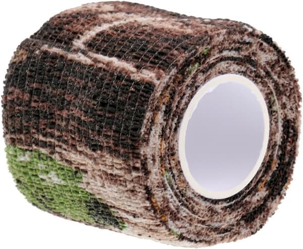 5 stycken jaktutrustning elastisk tejp utomhusverktyg 5 cm 2,2 m