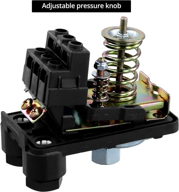 230V enfaset trykafbryder, G1/4\" vandpumpetrykafbryder til haver