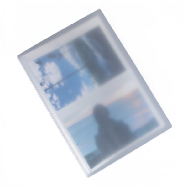Transparensfotoalbum PP- cover 80 ark isatt 3R 4D