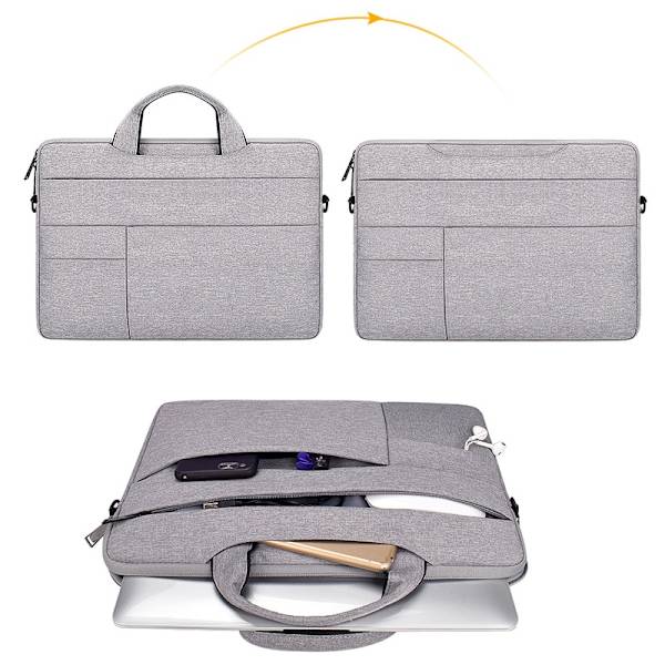 Laptopväska 13,3 tums vattentät notebookväska för 13