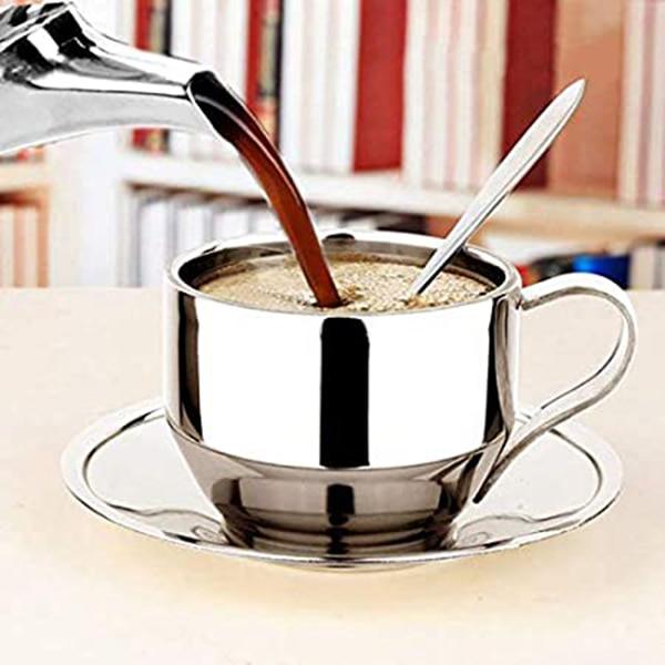 Kaffekoppset i rostfritt stål Set personlighet