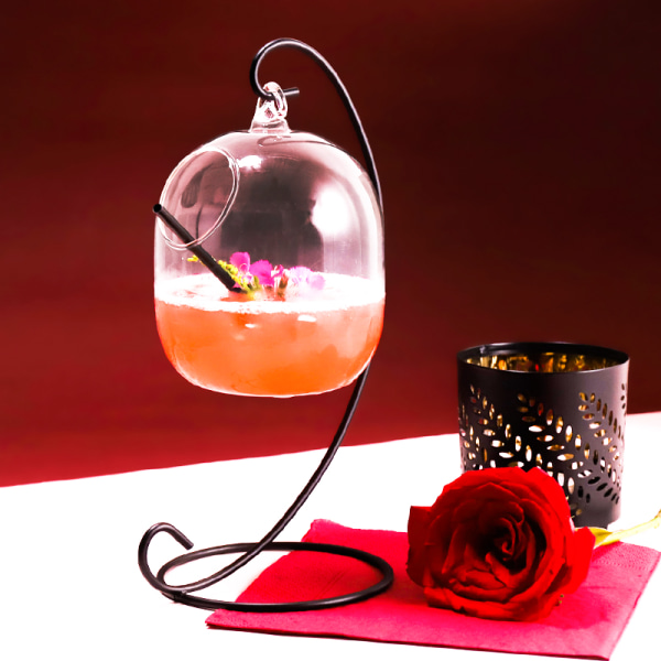 Creative Water Cup Ny hängande cocktailflaska i glas