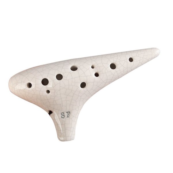 Halmbränd glödande Ocarina Soprano F Tone Nybörjare