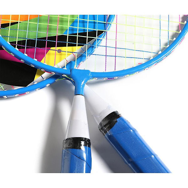 Nylon badmintonracketset i set(blå)