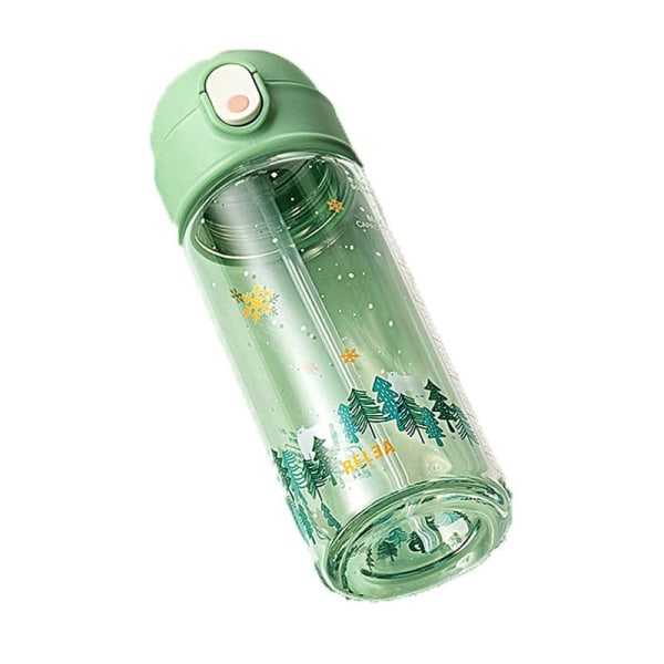 1 st flaska 500 ml vatten klar plast frostad vattenflaska