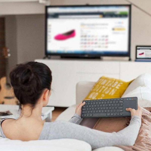 För Smart Office trådlöst tangentbord Touch med inbyggd Large
