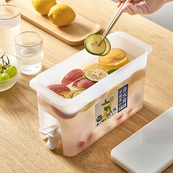 3.5LHushållskalldryck med kran Ishink, stor