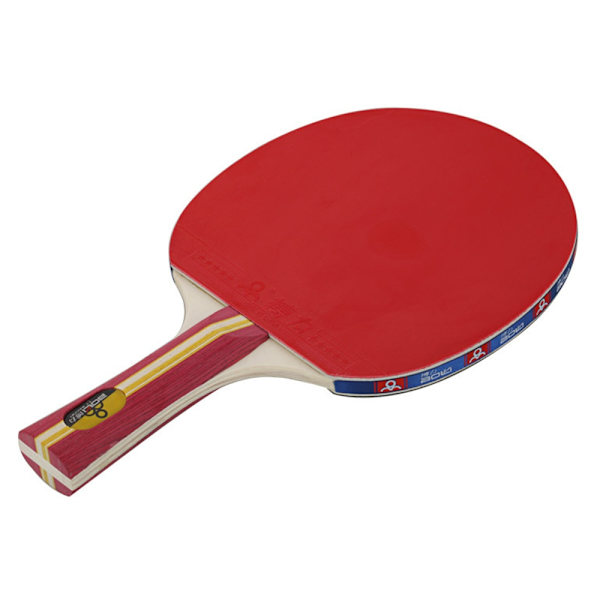 Långt handtag pingisracket Dubbelsidigt kolblad