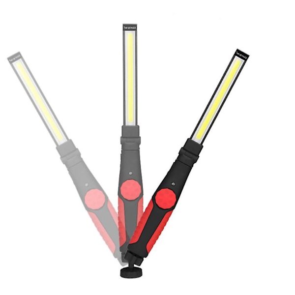 COB hopfällbar stark magnetisk bilinspektionslampa, USB