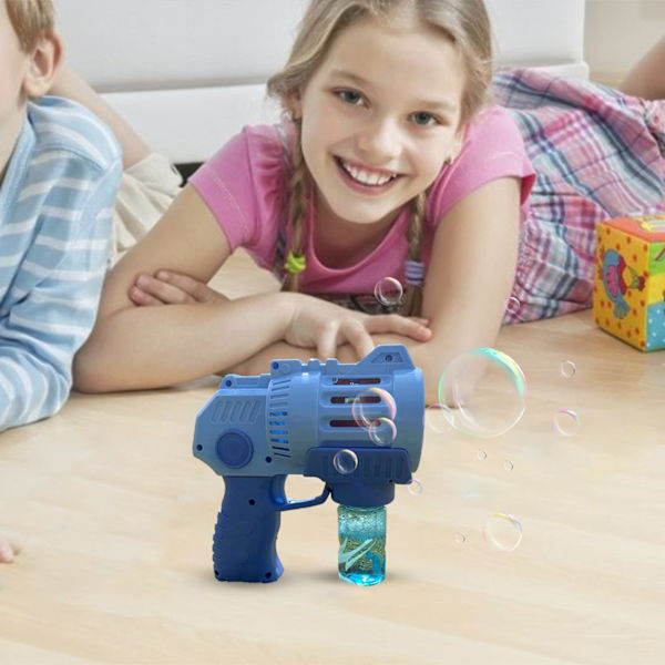 Bubble Machine Ljus Musik Automatisk Bubble Maker Beach Lawn