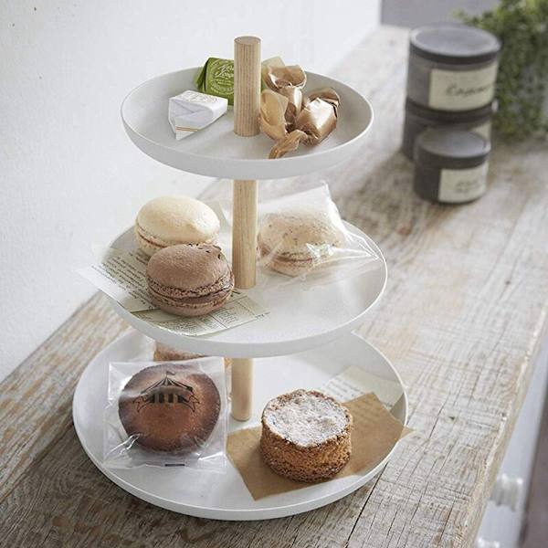 3-vånings tårtställ Serveringsbricka Fruktfat Elegant bröllop