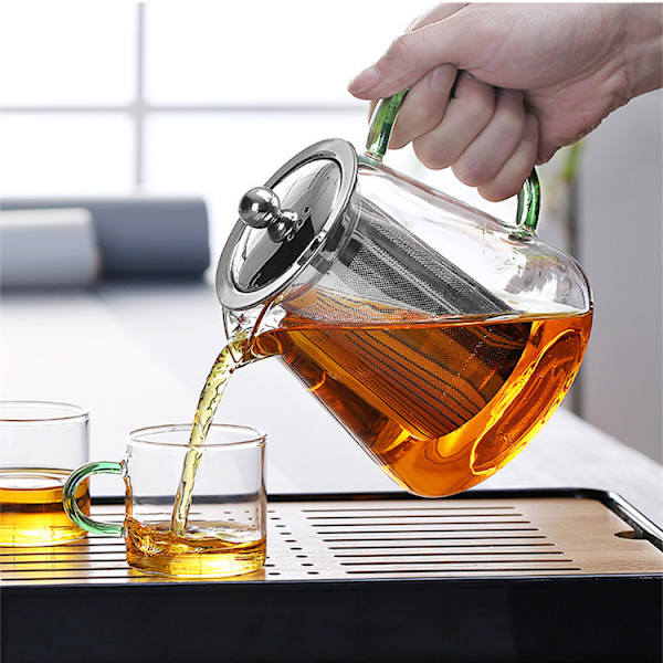 1 STK 550ML förtjockat värmebeständigt borosilikatglas