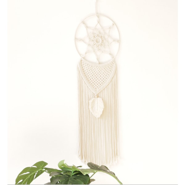 30*90CM Boho Macrame Vägghängande Gobeläng Vävd Handmde