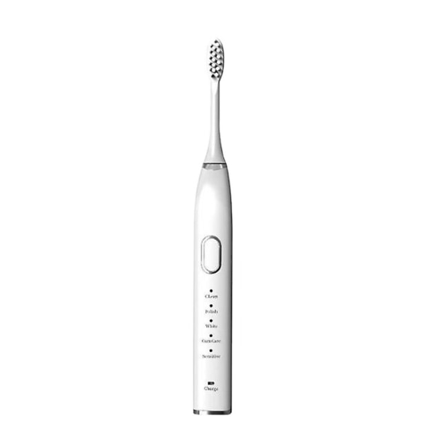 Uppladdningsbar elektrisk tandborste, 3 borsthuvuden, 1 resor