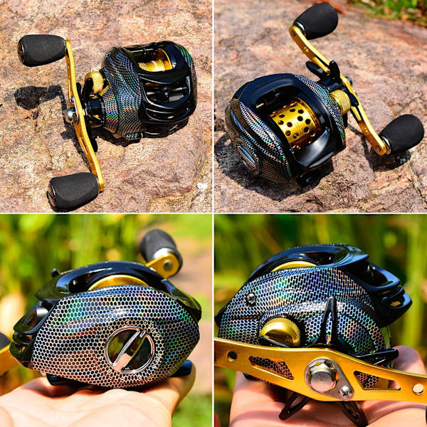 Fiskrulle Water Drop Magnetic Brake System 18+1 axel