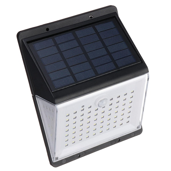 88 LED Solar Power Vägglampa PIR Rörelsesensor Trädgård