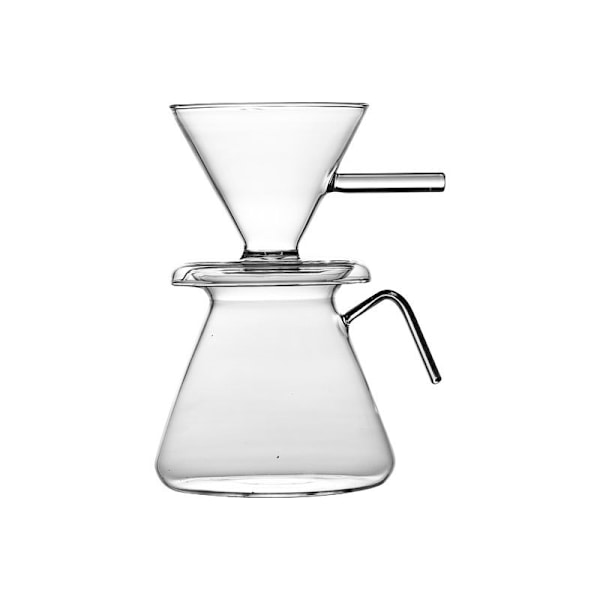 Bärbar Droppkaffebryggare Glaskanna Espressomaskin Vattenkokare