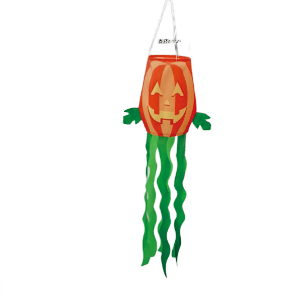 Halloween Windpipe Flagga, Thanksgiving Turkiet Windpipe, Colorful C