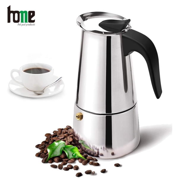 Italiensk bryggare kaffemaskin Espresso Moka Pot Coffee