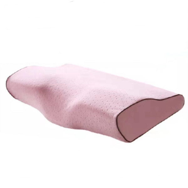 Slow Rebound Memory Foam Kudde, Butterfly Memory Kudde, Pink 60*35