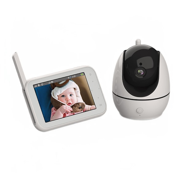 Sailvde Baby Monitor Med Kamera Elektronisk Record Nanny