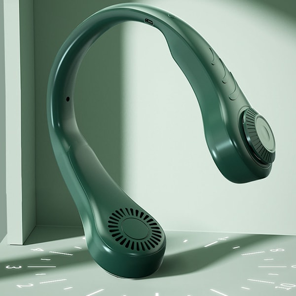 Lazy Hanging Neck Fan Portable Mute Kylfläkt USB Bladlös