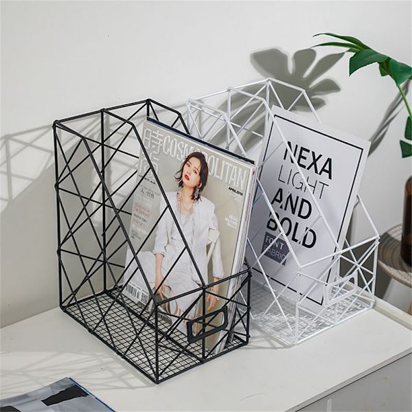 Nordic Desktop Bookst, Student Office Bookst, Iron File Gold