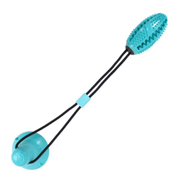 Hundleksak Silicon Sugkopp Leksaker för Medium Pet Hund Toy Bogserbåt