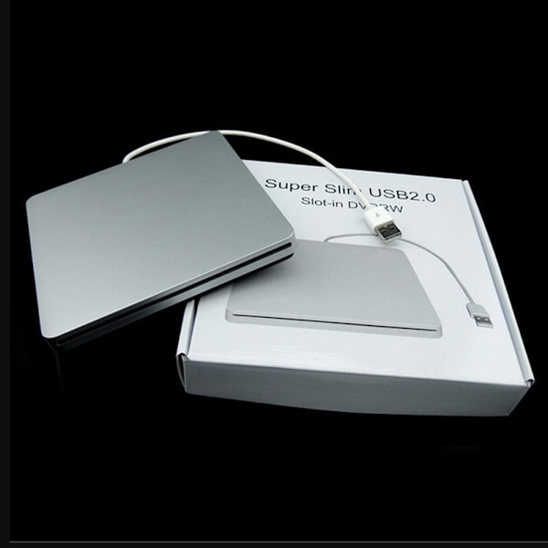 USB Extern CD DVD Rom RW-spelare Brännare för MacBook