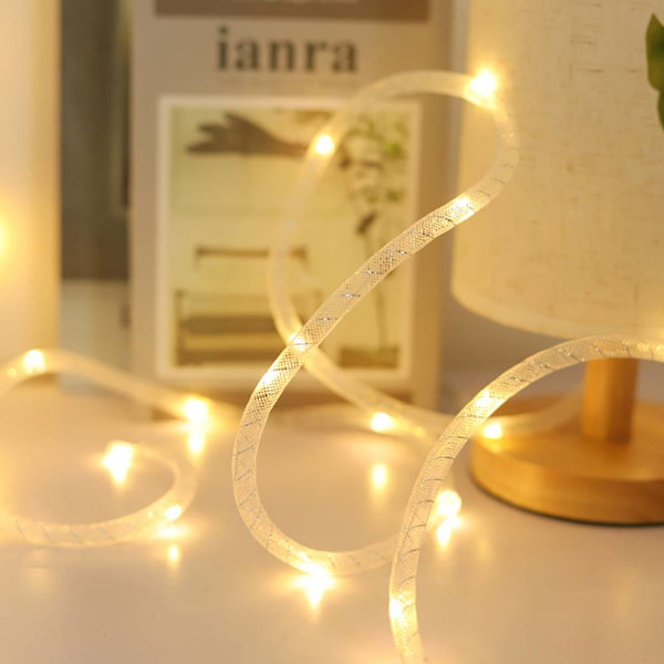 LED flerfärgade repljus, juldekorationsljus Khaki
