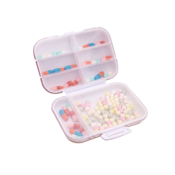 5PCS Creative Portable Small Pill Box, Mini Pill Box,