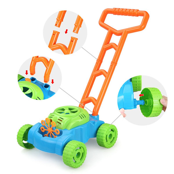 Bubble Car Creative Home Garden Interactive Pushing Car