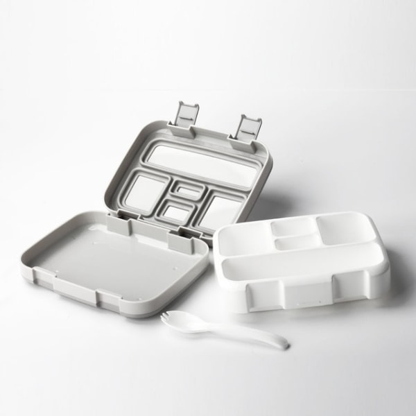 Mikrovågsugn Lunchbox Bärbar Flergaller Bento Box För