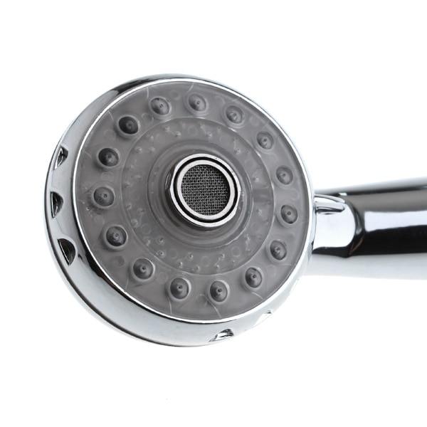 LED Chuveiro duschhuvudssprinkler Justerbar 3 Mode Ducha
