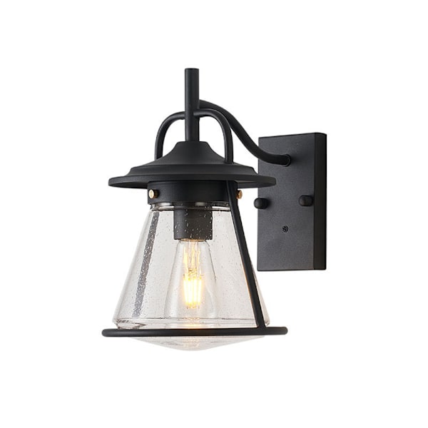 Modern minimalistisk utomhus vattentät trädgårdsvägglampa