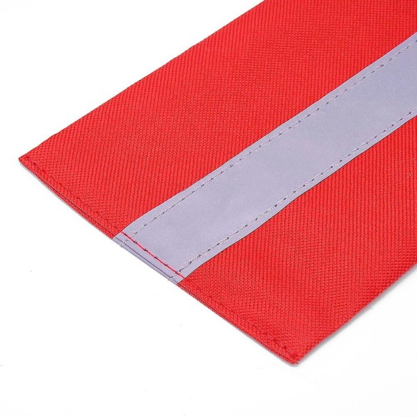 Kajaksäkerhetsflagga Bogseringsflagga Mycket synlig Slitstark Röd