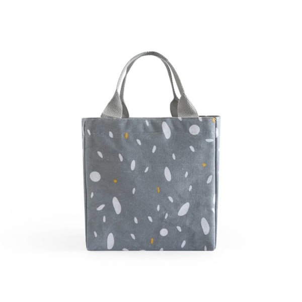 Warm Sunset Snow Lunch Box Bag, Bundle Munisoleringsväska, Grey