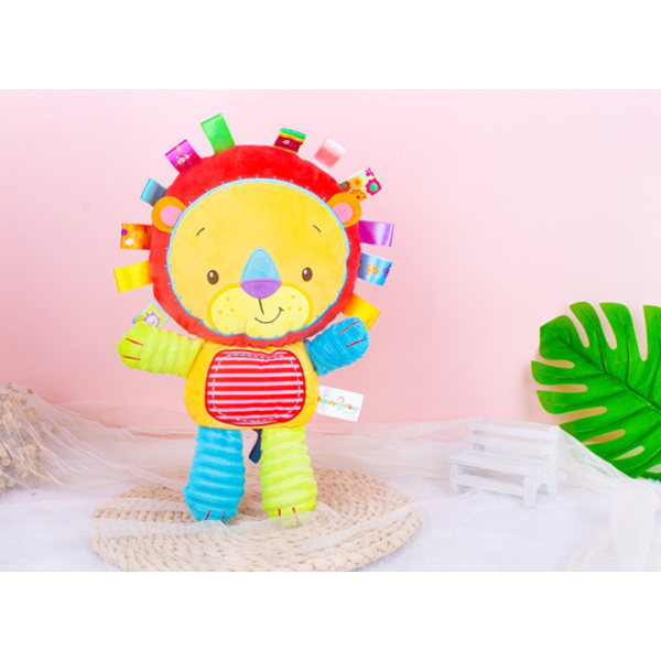 Baby Leksaker Skallror Pacify Doll Plysch Baby Skallror Leksaker Djur