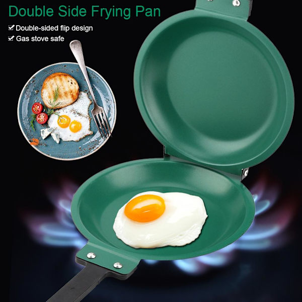 20 cm dubbelsidig non-stick keramisk beläggning Double Face Flip