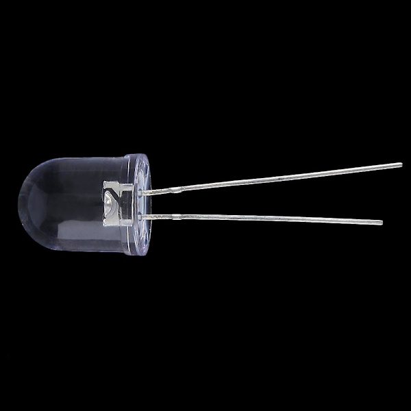 20 st 10 mm 0,5 w Vit 290 000 mcd 40° Large Chip Ultra