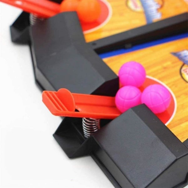 Bordsspelbord för basket, 6 bollar 22,2 X 28 X 21 cm