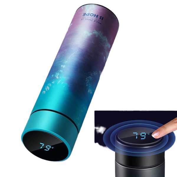 450 ml Smart Temperature Display i rostfritt stål termos